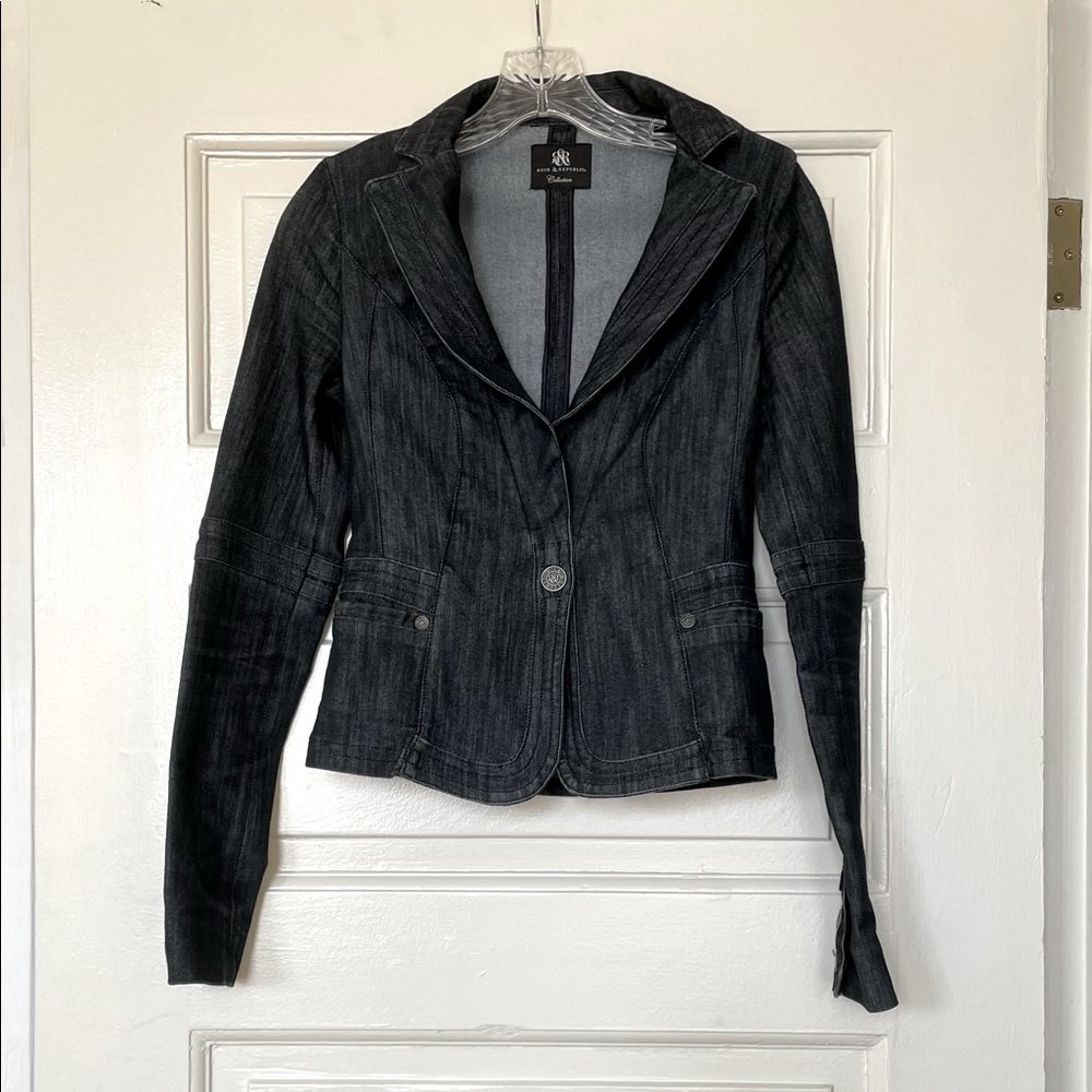 Rock & Republic designer denim, attractive blazer